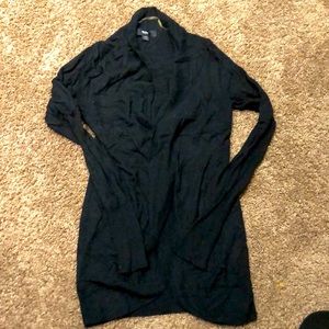 Black cardigan